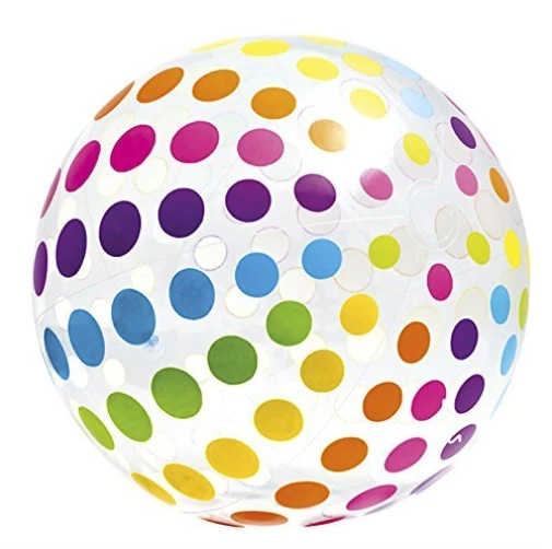 Intex Jumbo Inflatable Big Panel Colorful Giant Beach Ball Intex Jumbo Inflatable Big Panel Colorful Giant Beach Ball