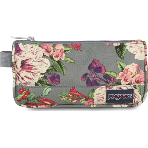 Jansport Medium Accessory Pouch Grey Bouquet Color Jansport Medium Accessory Pouch Grey Bouquet Color