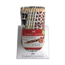 Faber Castell Blacklead pencils Grip with different color motifs, 72 Pieces