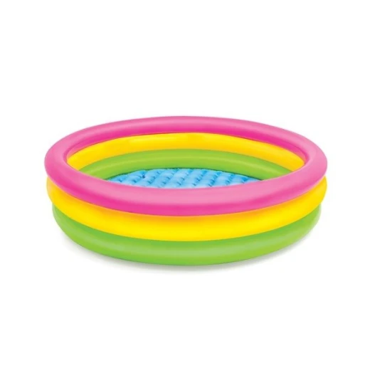 Intex 3 Ring Pool Multi Color 114 cm X 25 cm Intex 3 Ring Pool Multi Color 114 cm X 25 cm