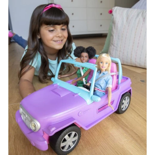 Barbie | Purple Jeep Vehicle - Mattel - Image 3