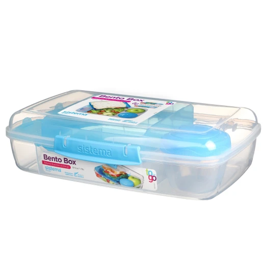 Sistema Bento Lunch TO GO 1.76L, Blue Sistema Bento Lunch TO GO 1.76L, Blue