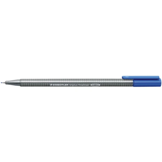 Staedtler Triplus Fineliner Marker Pen - 0.3 mm - Cyan Blue Staedtler Triplus Fineliner Marker Pen - 0.3 mm - Cyan Blue