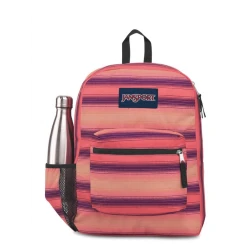 JanSport Cross Town Backpack, Sunset Stripe
