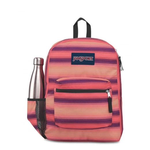 JanSport Cross Town Backpack, Sunset Stripe JanSport Cross Town Backpack, Sunset Stripe