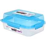 Sistema To Go Rectangle Lunch Stack Box, 1.8L - Blue - Sistema