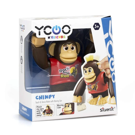 Silverlit Electric Robot Ycoo And Friends Chimpy - 4 Colours Silverlit Electric Robot Ycoo And Friends Chimpy - 4 Colours