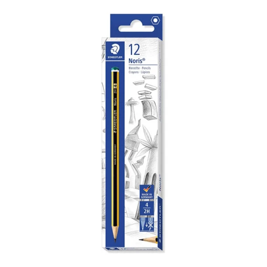Staedtler Noris Pencils 2H 12 Pack