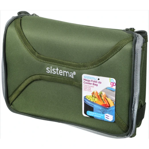 Sistema Mega Fold Up Cooler Bag - Military Green Sistema Mega Fold Up Cooler Bag - Military Green
