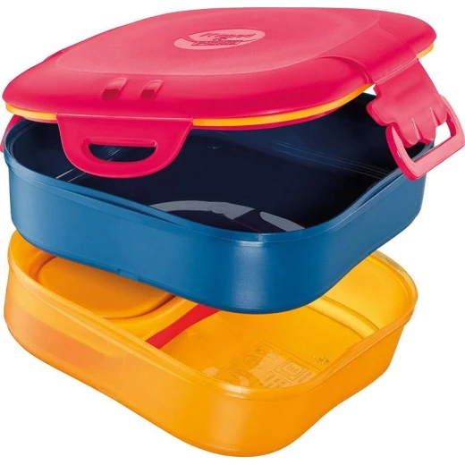 Maped Picnik - Concept 3 in 1 Lunch Box, Red, 1400 ml Maped Picnik - Concept 3 in 1 Lunch Box, Red, 1400 ml