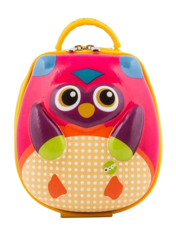 Oops Take Away Lunch Bag for Babies, Mr. Wu Owl Design, Pink Color
