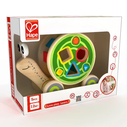 Hape Walk-A-Long Snail - Hape - Image 3