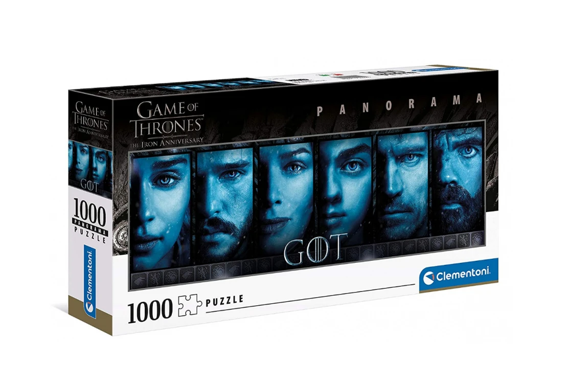 Clementoni Panorama Puzzle Game Of Thrones Design, 1000 Pieces