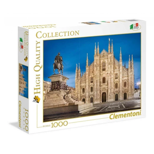 Clementoni Puzzle, Milan City Design, 1000 Pieces Clementoni Puzzle, Milan City Design, 1000 Pieces