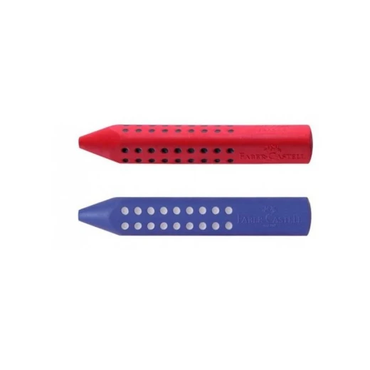 Faber- Castell Erasers PVC Free Pencil shape Red/Blue Faber- Castell Erasers PVC Free Pencil shape Red/Blue
