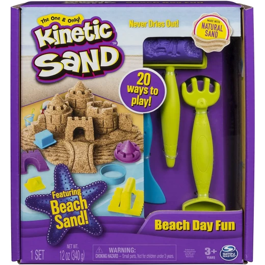 Kinetic Sand Beach Day Fun Set Kinetic Sand Beach Day Fun Set