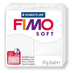 Staedtler Fimo Soft Clay, 57 Gram, White Color