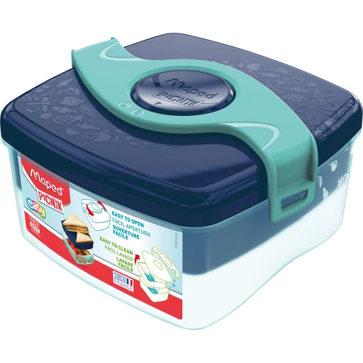 Maped Picnik Lunch Box, Blue, 1.4 L - Maped - Image 2