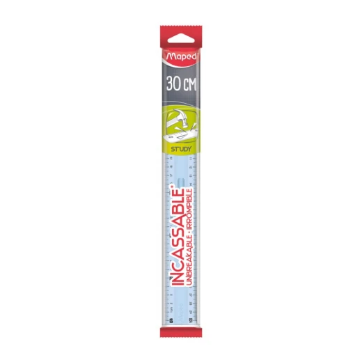 Maped Unbreakable Ruler 30 cm Maped Unbreakable Ruler 30 cm