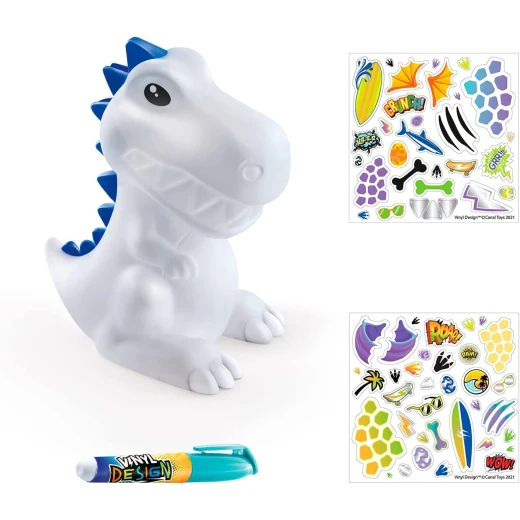 Style 4 Ever Vinyl Design Deco Dino DIY Kit Style 4 Ever Vinyl Design Deco Dino DIY Kit