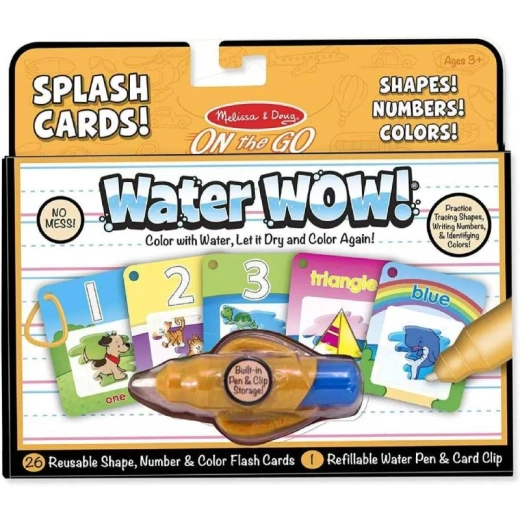 Melissa & Doug Splash Cards, Shapes, Numbers & Colors