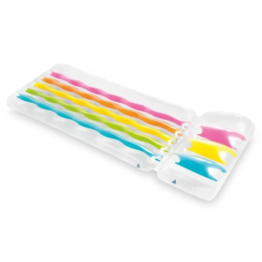 Intex Inflatable Mattress, Rainbow 203 X 84Cm Intex Inflatable Mattress, Rainbow 203 X 84Cm