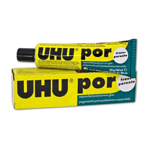 UHU Por Adhesive, Depron Styrofoam Expanded Polystyrene 40g,50ml UHU Por Adhesive, Depron Styrofoam Expanded Polystyrene 40g,50ml