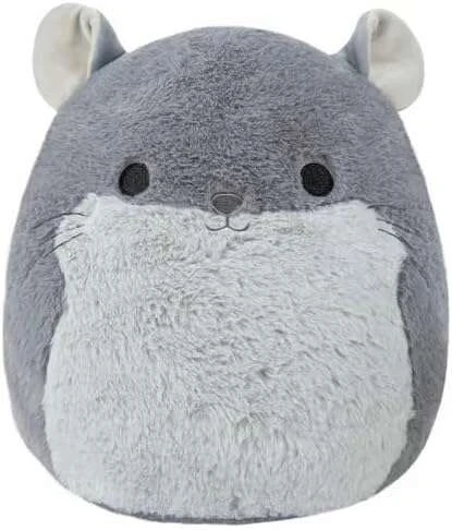 Squishmallows 12" Stackable Miper Fuzzamallow Chinchilla