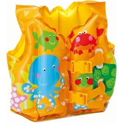 Intex 1 Pack Tropical Buddies Swim Vest Ages 3-5