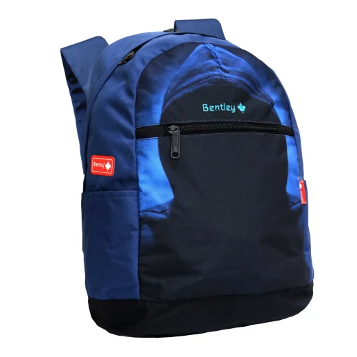 Bentley 2024 Backpack 43cm 1Comp.+1 Black/Blue / 2373 Bentley 2024 Backpack 43cm 1Comp.+1 Black/Blue / 2373