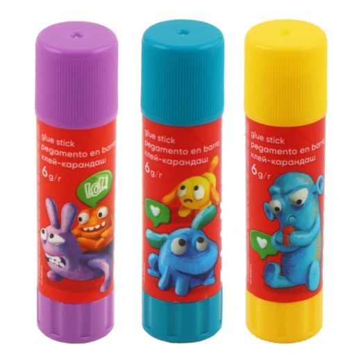 ErichKrause Glue stick EasyStick Jolly Friends, assorted 6 g ErichKrause Glue stick EasyStick Jolly Friends, assorted 6 g