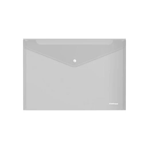 ErichKrause Plastic envelope with stamp A4 Fizzy Classic, transparent