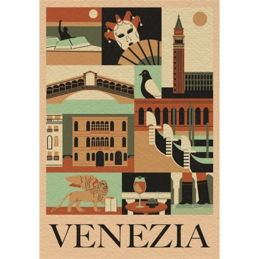 Clementoni Puzzle Style In The City - Venezia - 1000 pieces - Clementoni - Image 3