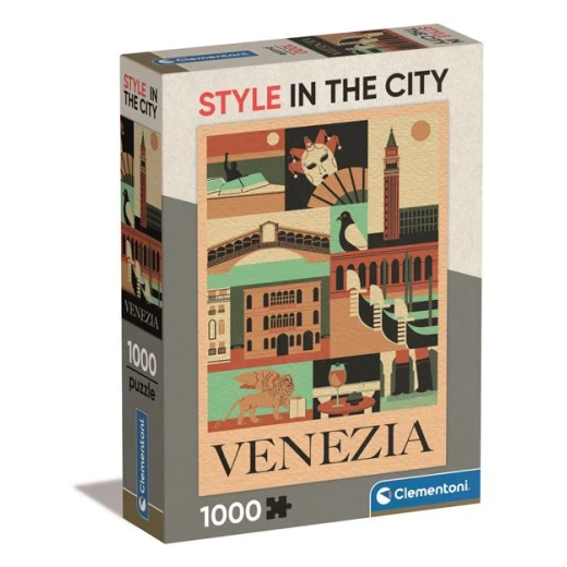 Clementoni Puzzle Style In The City - Venezia - 1000 pieces Clementoni Puzzle Style In The City - Venezia - 1000 pieces