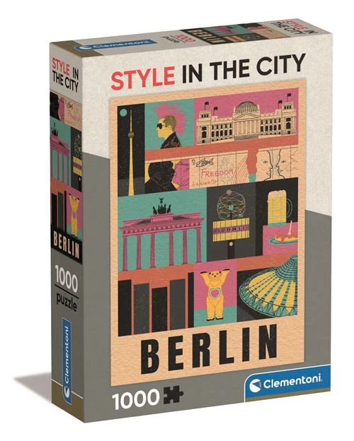 Clementoni Puzzle Style In The City - Berlin - 1000 pieces
