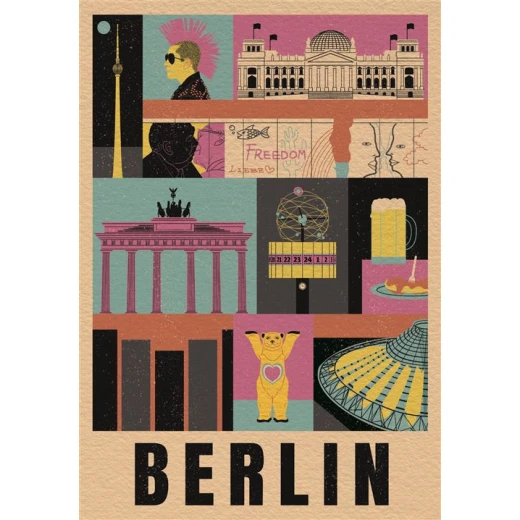 Clementoni Puzzle Style In The City - Berlin - 1000 pieces - Clementoni - Image 2