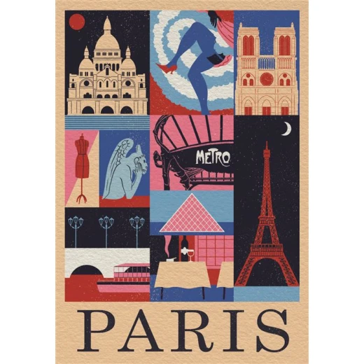 Clementoni Puzzle Style In The City - Paris - 1000 pieces - Clementoni - Image 3