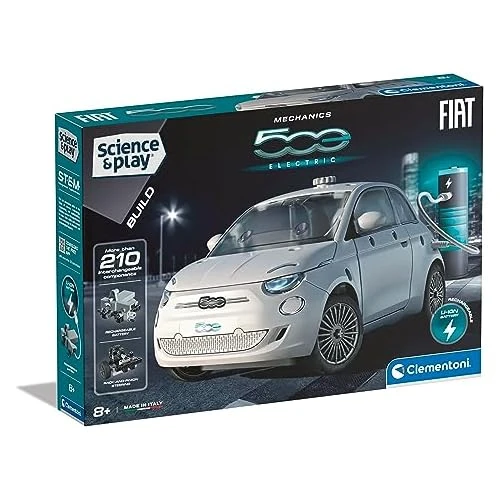 Clementoni Mechanics Laboratory Fiat Car 500 Electric Clementoni Mechanics Laboratory Fiat Car 500 Electric