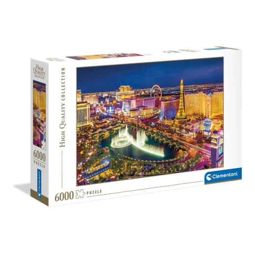 Clementoni High Quality Collection Puzzle. Las Vegas 6000 pieces Clementoni High Quality Collection Puzzle. Las Vegas 6000 pieces