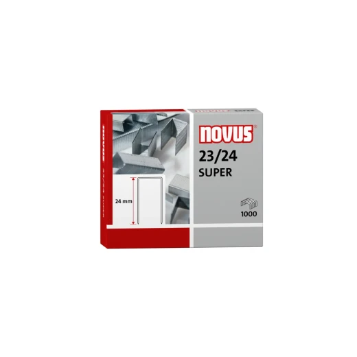 Novus 23/24 Super Staples 1000 pcs 24mm Novus 23/24 Super Staples 1000 pcs 24mm