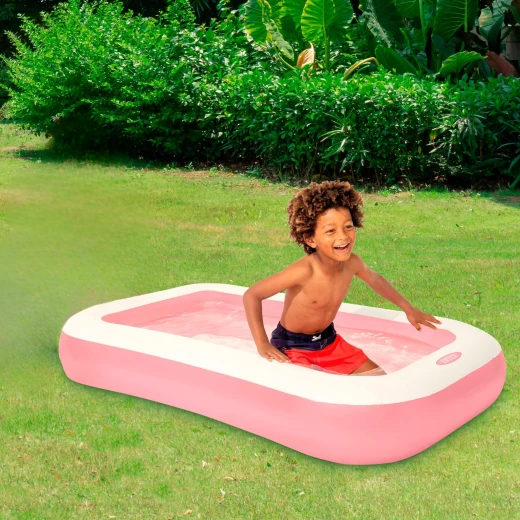 INTEX 58423 Swim Center Inflatable Pool 166 x 100 x 25 cm, 102L Capacity, Soft Inflatable Floor, Durable Vinyl, Includes Repair Patch For Kids Age 2+ - Intex - Image 4