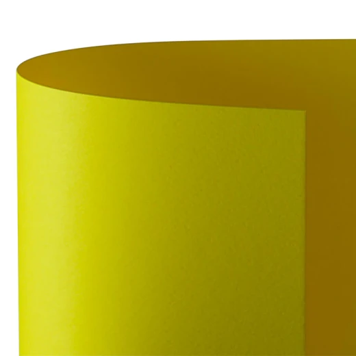 Canson Colored Reinforced Cardboard A2 Size (50×70 cm), Durable, High-Quality Board for Crafts & Artistic Projects Yellow