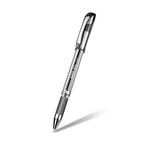 Claro Stylish Metal Pen Black Ink 0.7mm Ballpoint Sleek Design with Ergonomic Grip Smooth Writing for Office, School &amp; Gifting