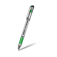 Claro Stylish Metal Pen Green Ink 0.7mm Ballpoint Sleek Design with Ergonomic Grip Smooth Writing for Office, School &amp; Gifting