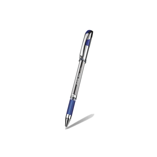 Claro Stylish Metal Pen Blue Ink 0.7mm Ballpoint Sleek Design with Ergonomic Grip Smooth Writing for Office, School & Gifting