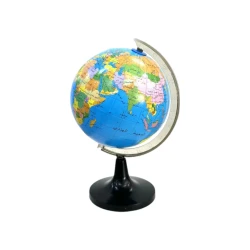 Educational Globe in Arabic, 18 cm, Mounted on a Black Stand