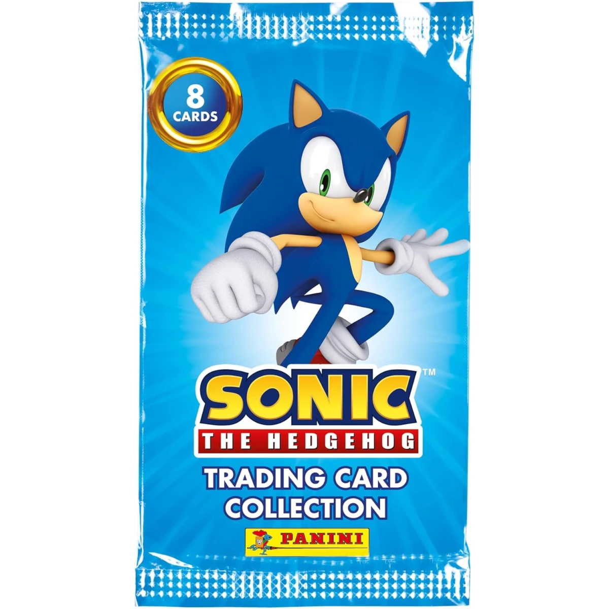 Panini Sonic the Hedgehog Trading Card Pack 8 Official Collectible Cards Featuring Sonic Characters & Moments Licensed Merchandise