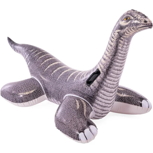Intex Brontosaurus Ride-On Inflatable Float 178 × 94 cm Dinosaur Pool Float with Textured Finish, 3 Air Chambers &amp; Handles Durable Vinyl with Repair Patch - Intex - Image 2