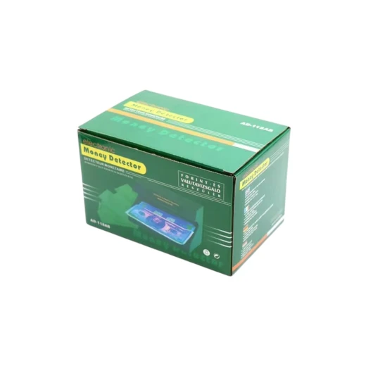 Electronic Money Detector AD-118AB Portable Counterfeit Bill Checker Accurate Banknote Detection for USD, EUR & More Compact Design for Shops & Offices