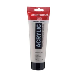 Amsterdam Acrylic Paint Neutral Gray, 120 ml Opaque Acrylic Paint with Strong Coverage Vibrant Color Standard Series For Canvas, Paper &amp; Wood